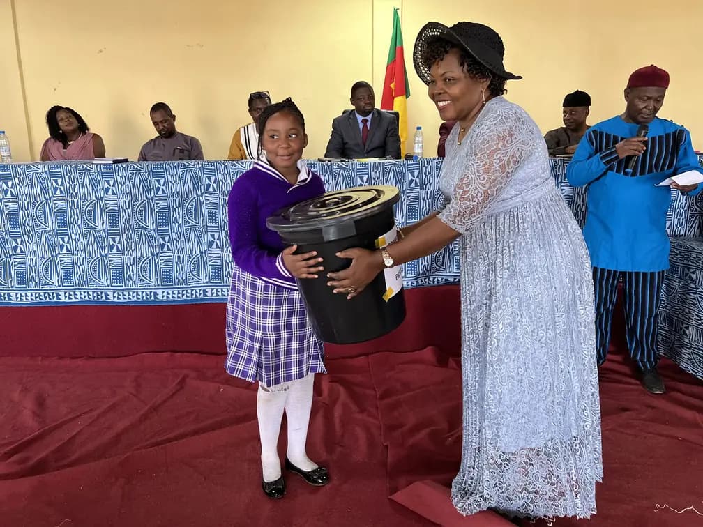 Royal Five pupils in a classroom celebration