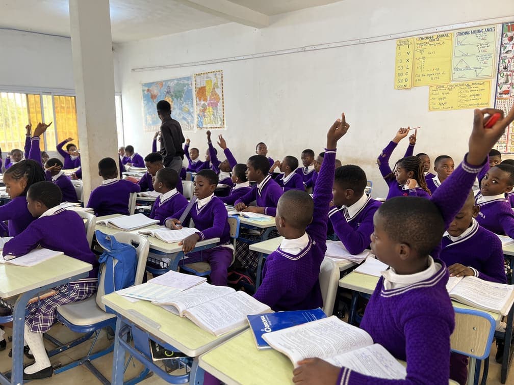 Royal Five classroom moment representing a holistic learning future